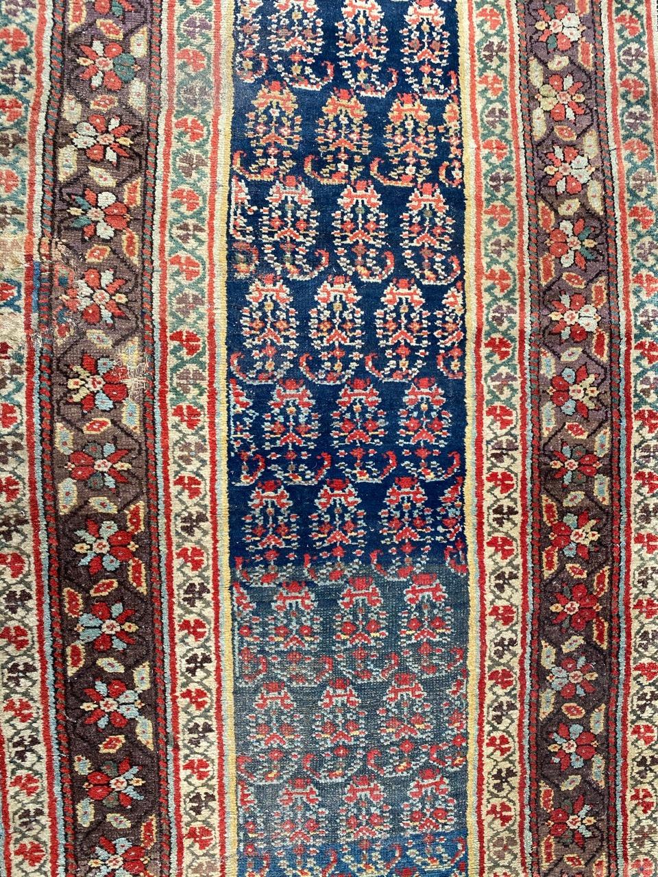 Hand-Knotted Beautiful Antique North Western Runner For Sale