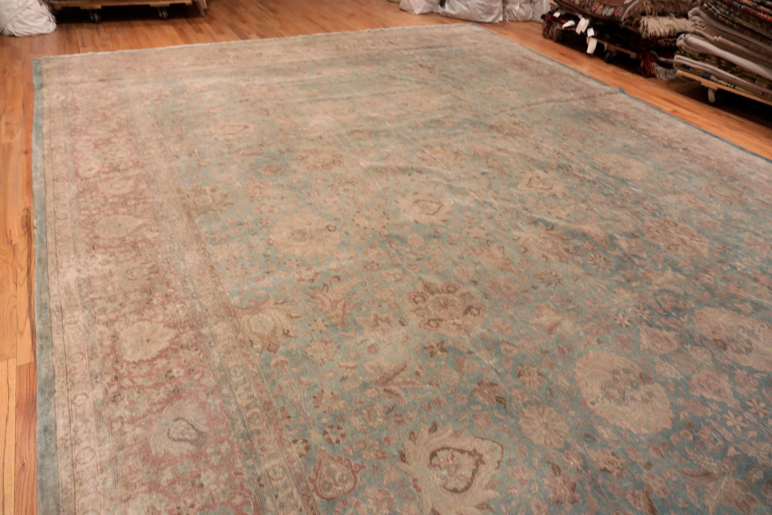 Beautiful Antique Persian Kerman Carpet, Country of Origin: Persia, Circa Date: 1900
