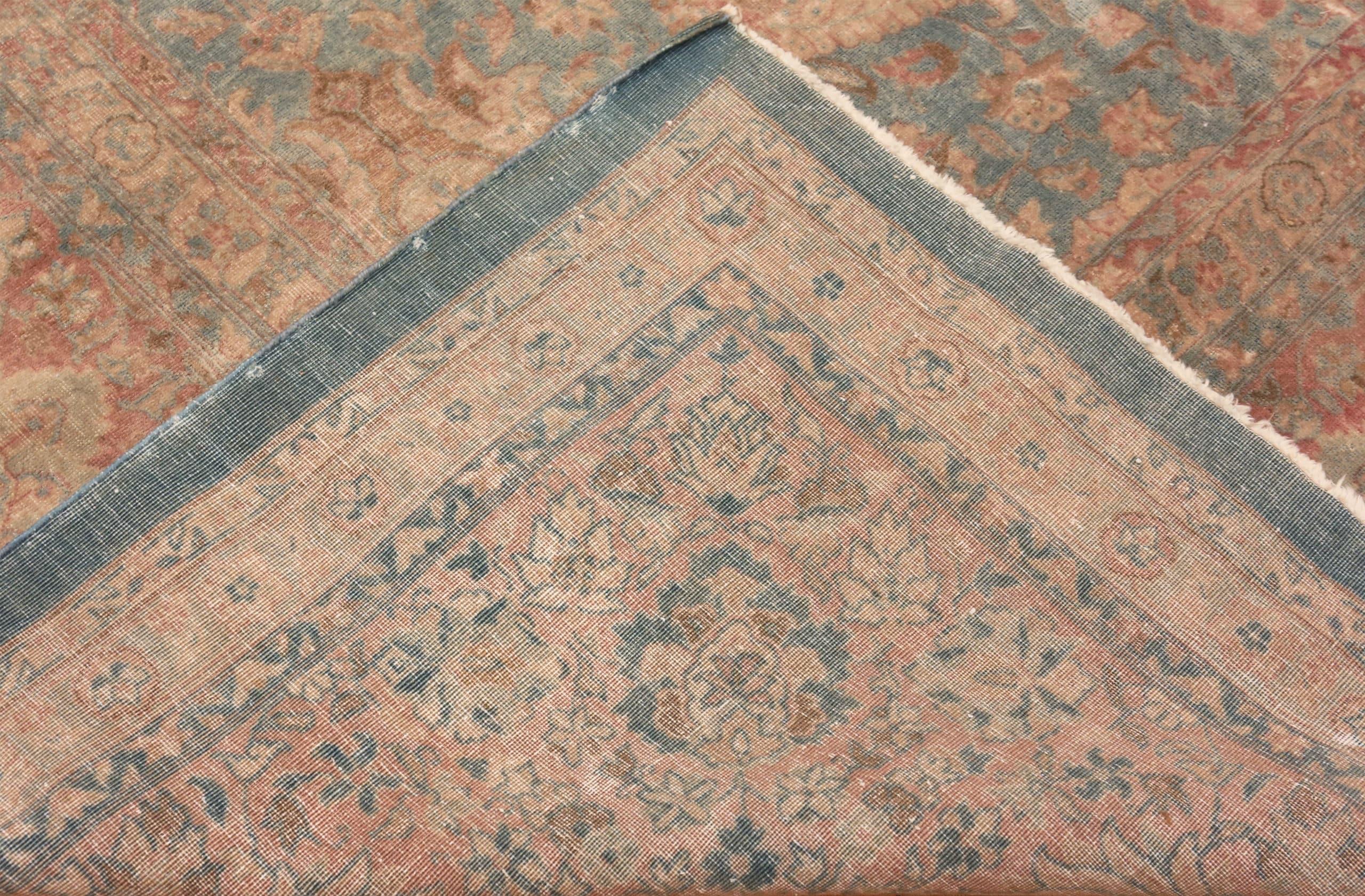 Beautiful Antique Persian Kerman Carpet 13'10