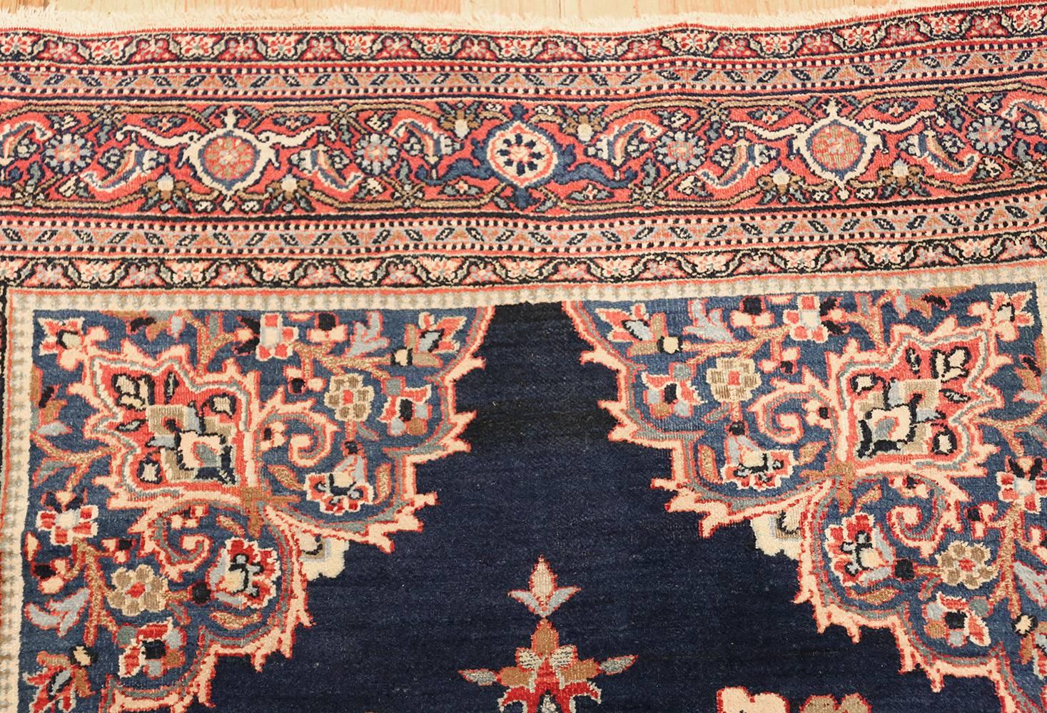 Wool Beautiful Antique Persian Khorassan Rug. Size: 4 ft 5 in x 6 ft 8 in