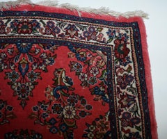 BEAUTiFUL ANTIQUE RED TURKISH CARPET HALLWAY RUNNER