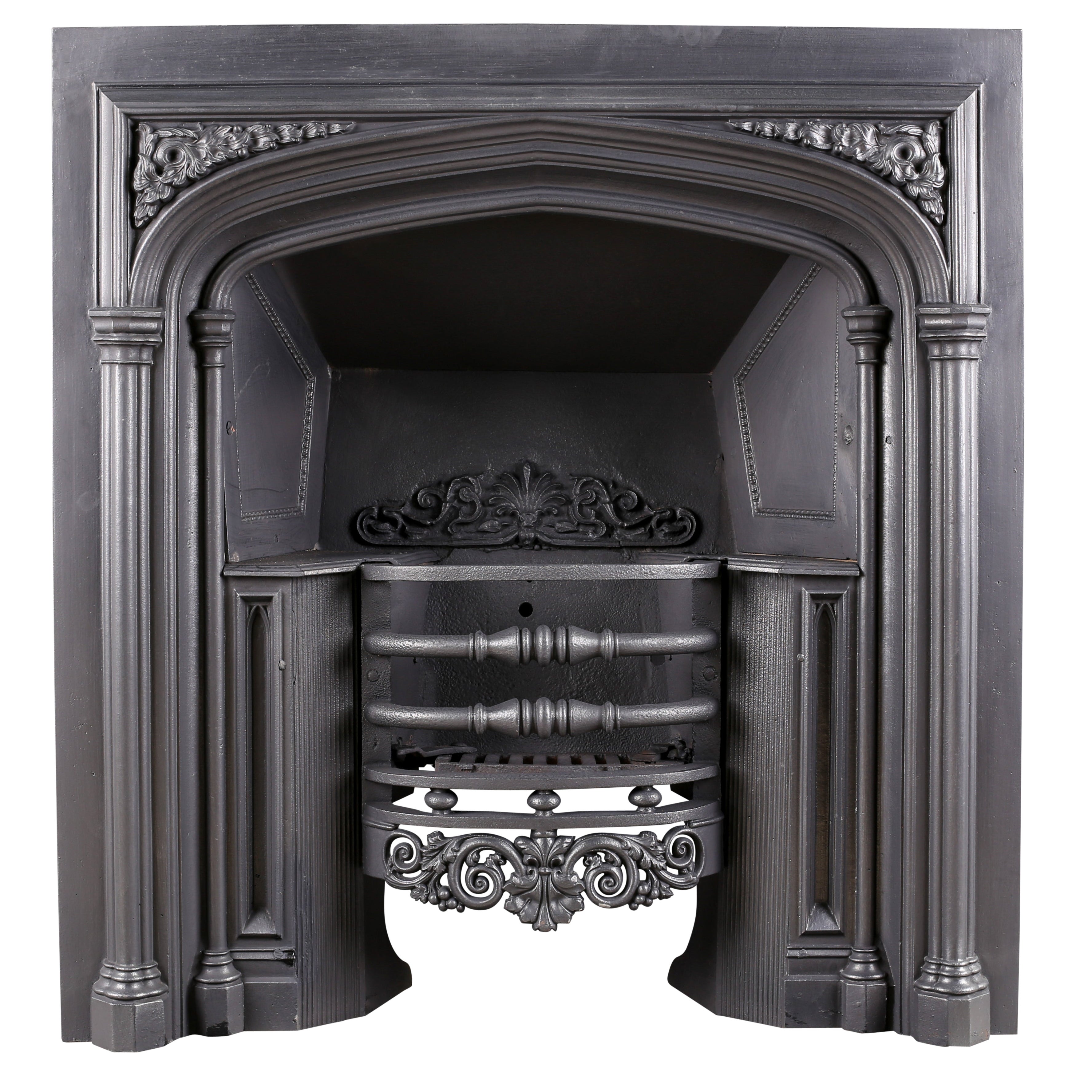 Bellissima grata antica in ghisa Regency di Carron of Falkirk.