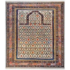 Beautiful Antique Shirvan Prayer Rug