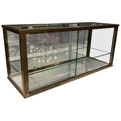 Beautiful Antique Table Display Cabinet / Montre