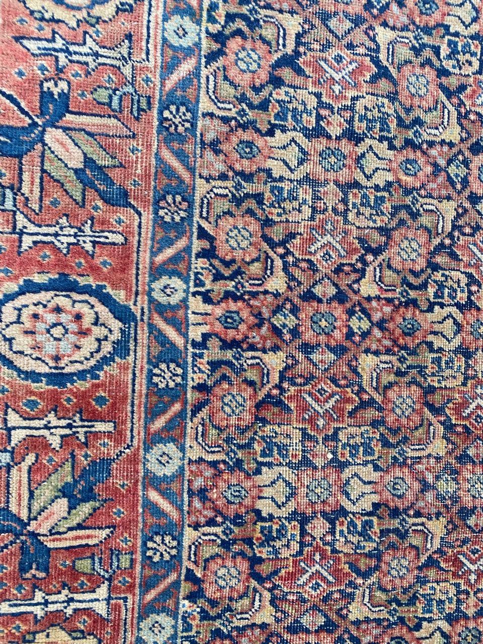 Bobyrug’s Beautiful Antique Tabriz Rug For Sale 6