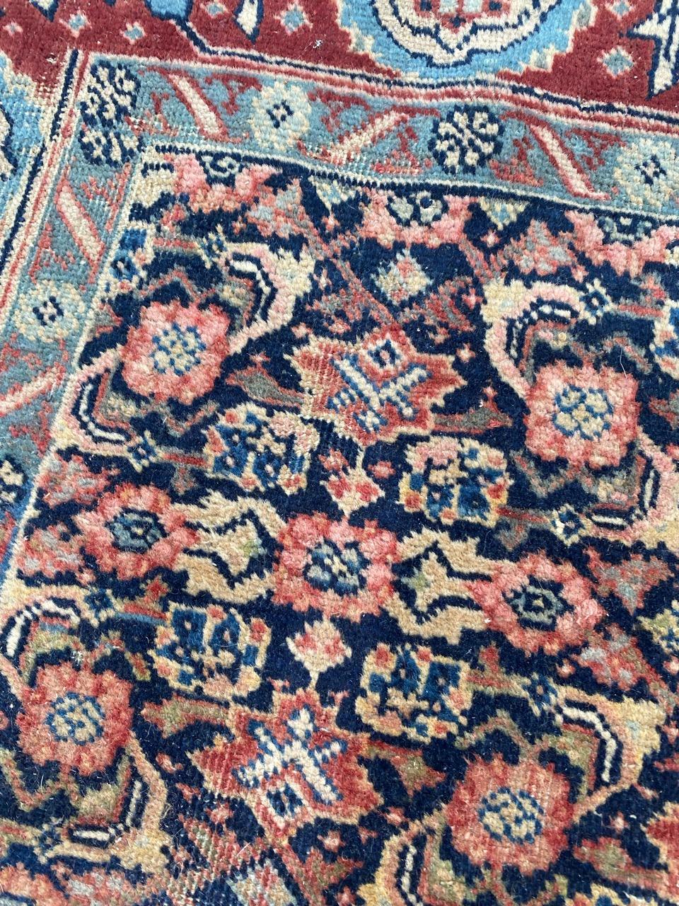 Bobyrug’s Beautiful Antique Tabriz Rug For Sale 7