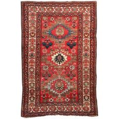 Magnifique tapis tribal ancien de style Malayer