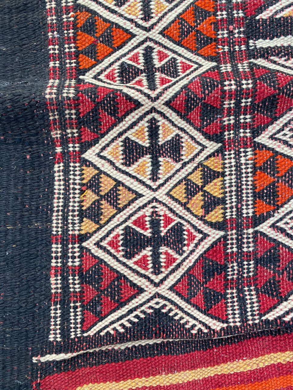 Beautiful Antique Tribal Moroccan Kilim For Sale 13