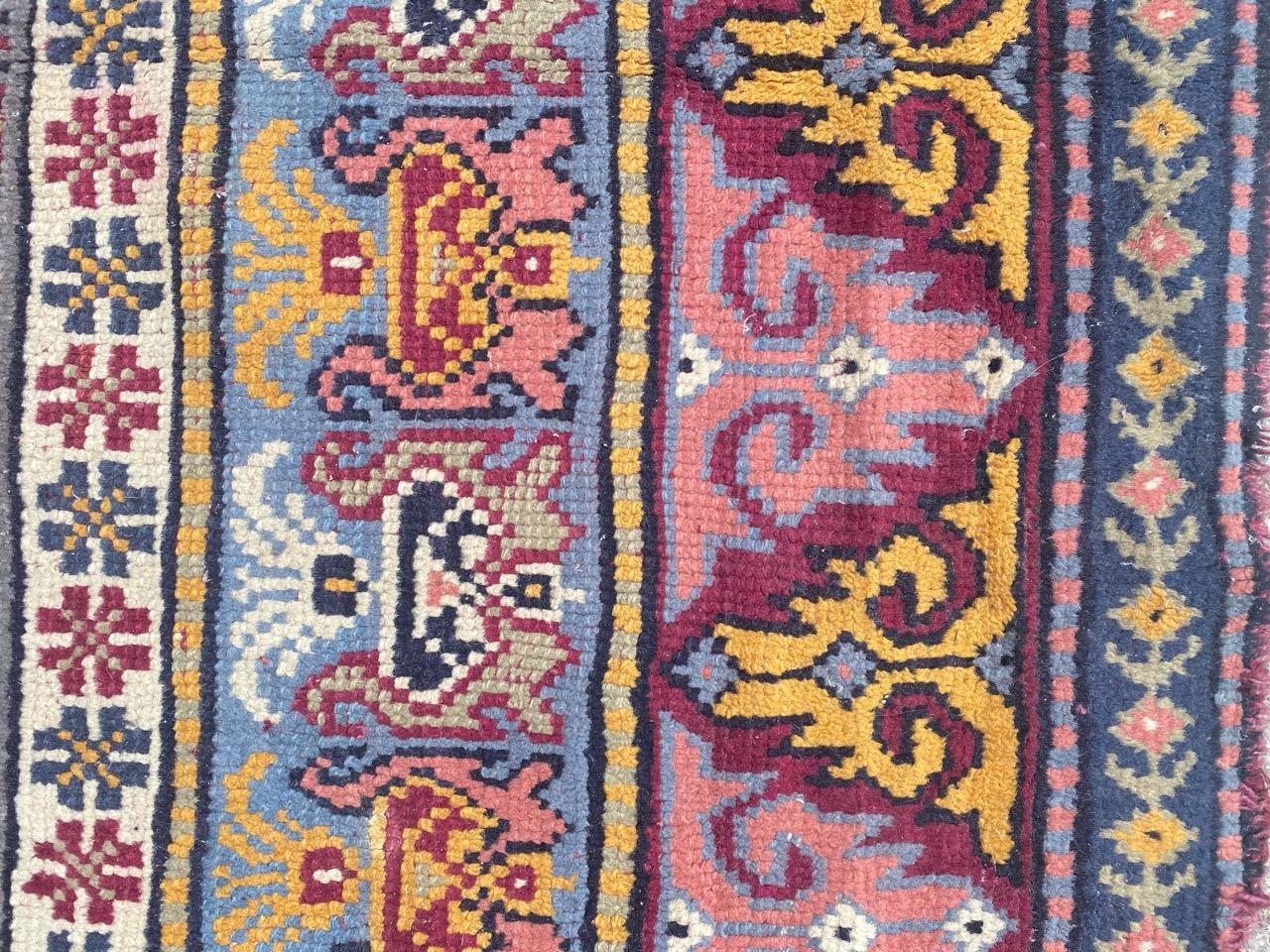 Beautiful Antique Tunisian Kairouan Rug For Sale 4