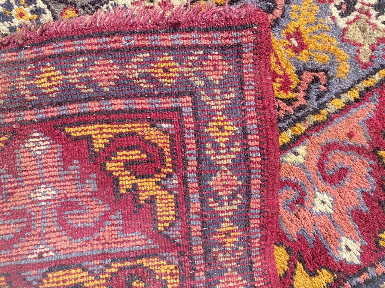 Beautiful Antique Tunisian Kairouan Rug For Sale 9