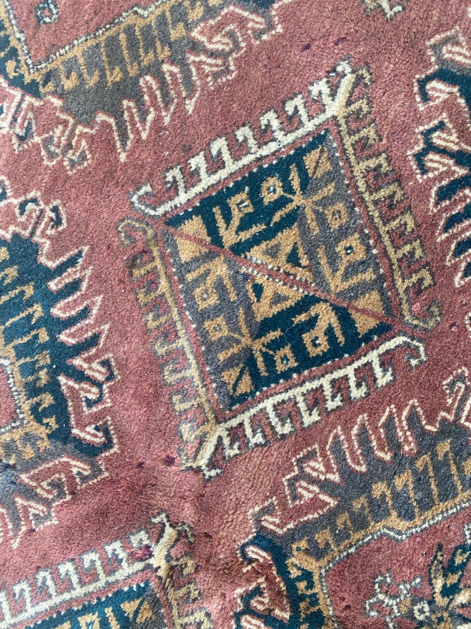 Magnifique tapis turkmène ancien Tekke en vente 3
