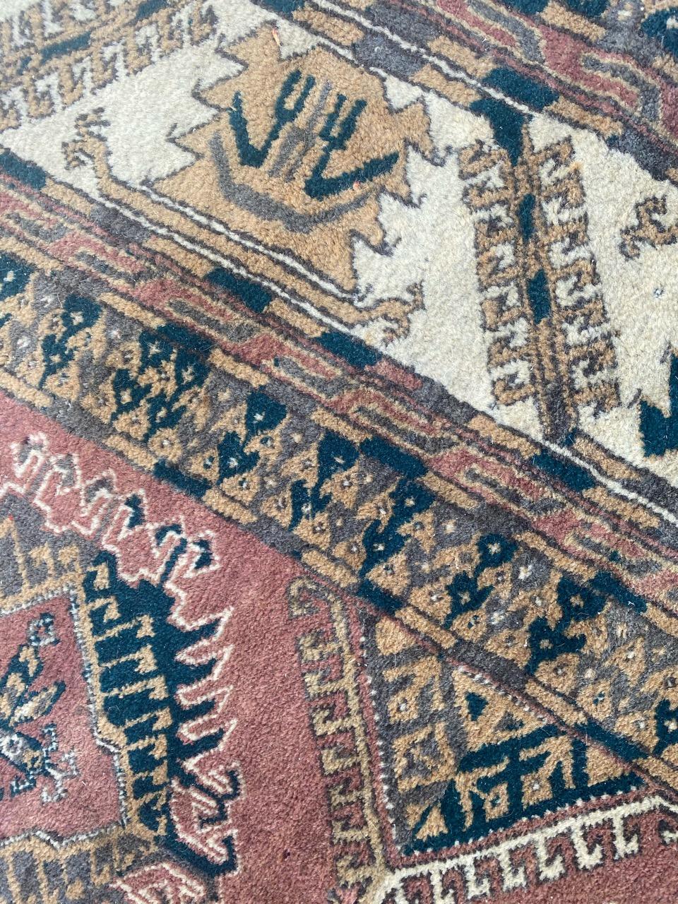 Magnifique tapis turkmène ancien Tekke en vente 4