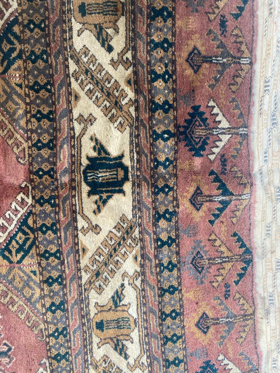 Magnifique tapis turkmène ancien Tekke en vente 5