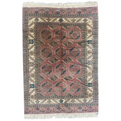 Magnifique tapis turkmène ancien Tekke