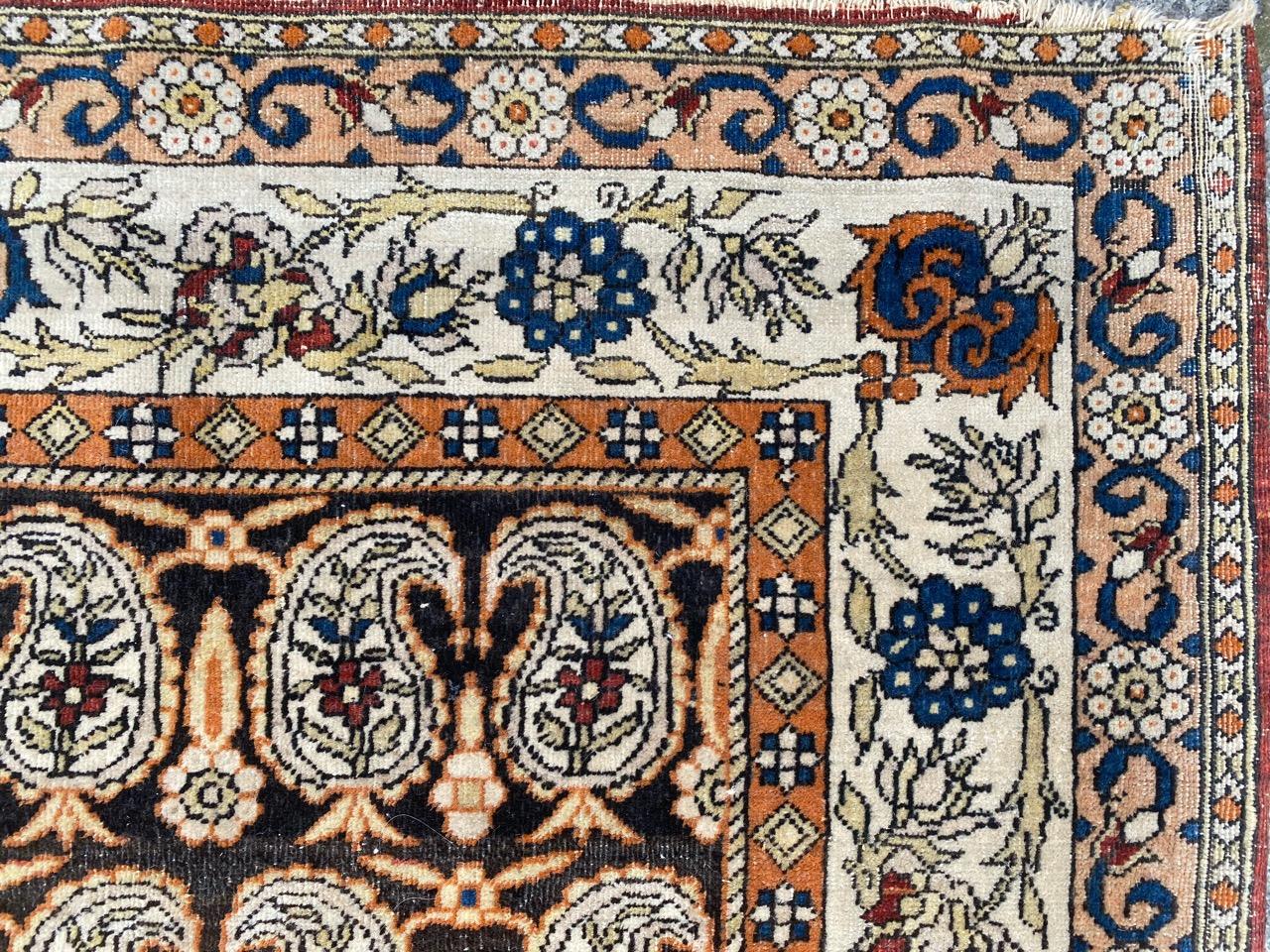 Kirman Bobyrug’s very Beautiful Antique Yazd Rug For Sale