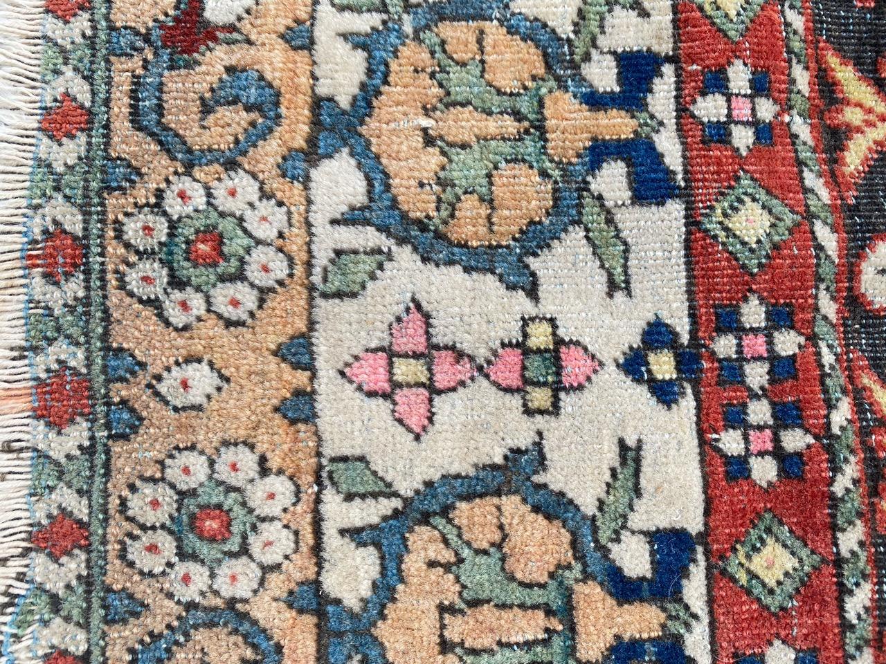 Cotton Bobyrug’s very Beautiful Antique Yazd Rug For Sale