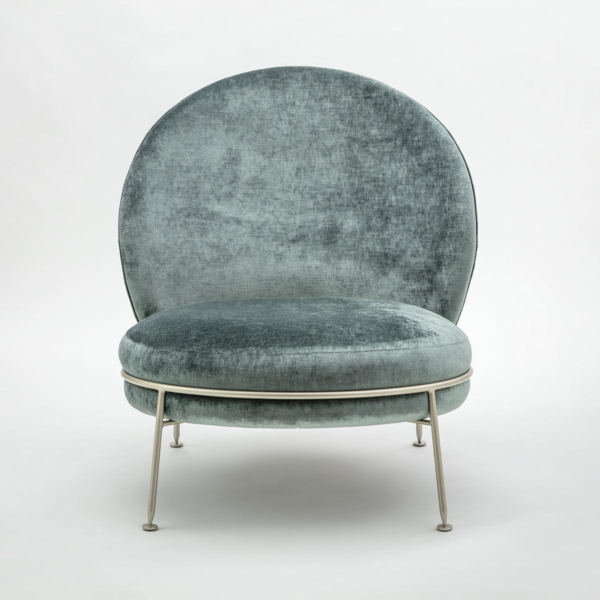 champagne armchair