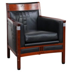 Beautiful Art Deco armchair with decorative stitching