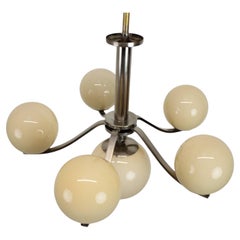 Magnifique lustre Art déco, années 1930, Tchécoslovaquie