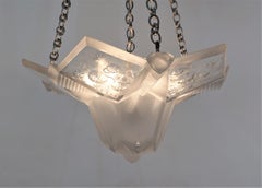 Beautiful Art Deco Chandelier by Muller Frères