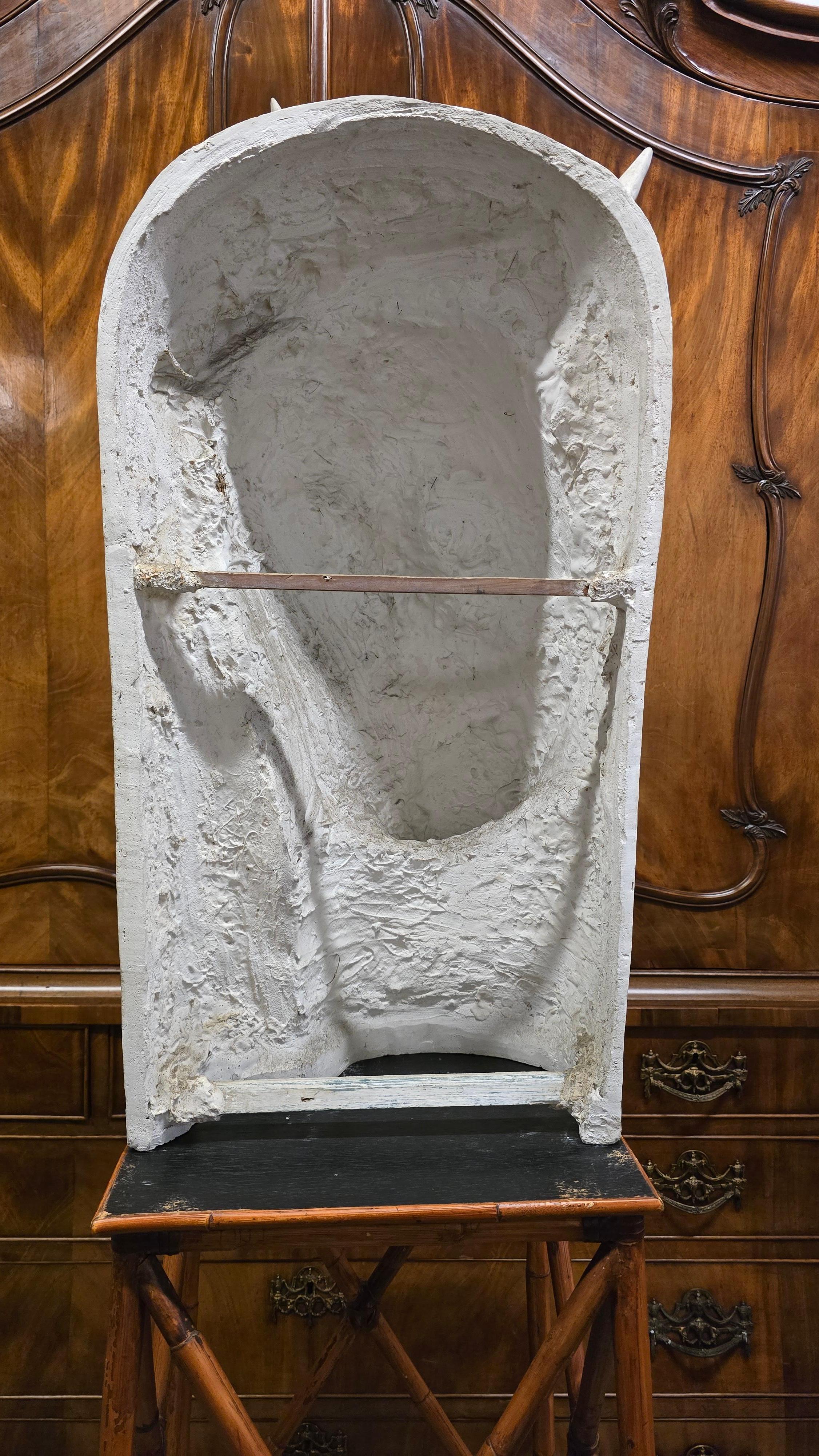 Bellissimo busto di Cristo in gesso Art Deco di A. Gille in vendita 10