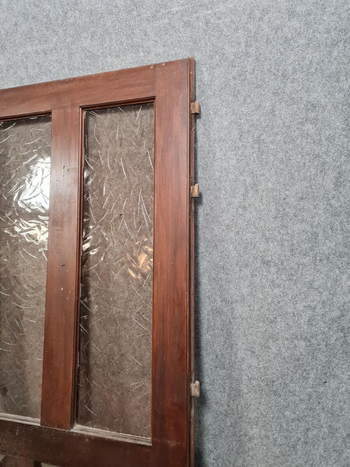 Legno Bellissima porta Art Deco in legno massiccio degli anni '30-'40 (variante A) -1X51
