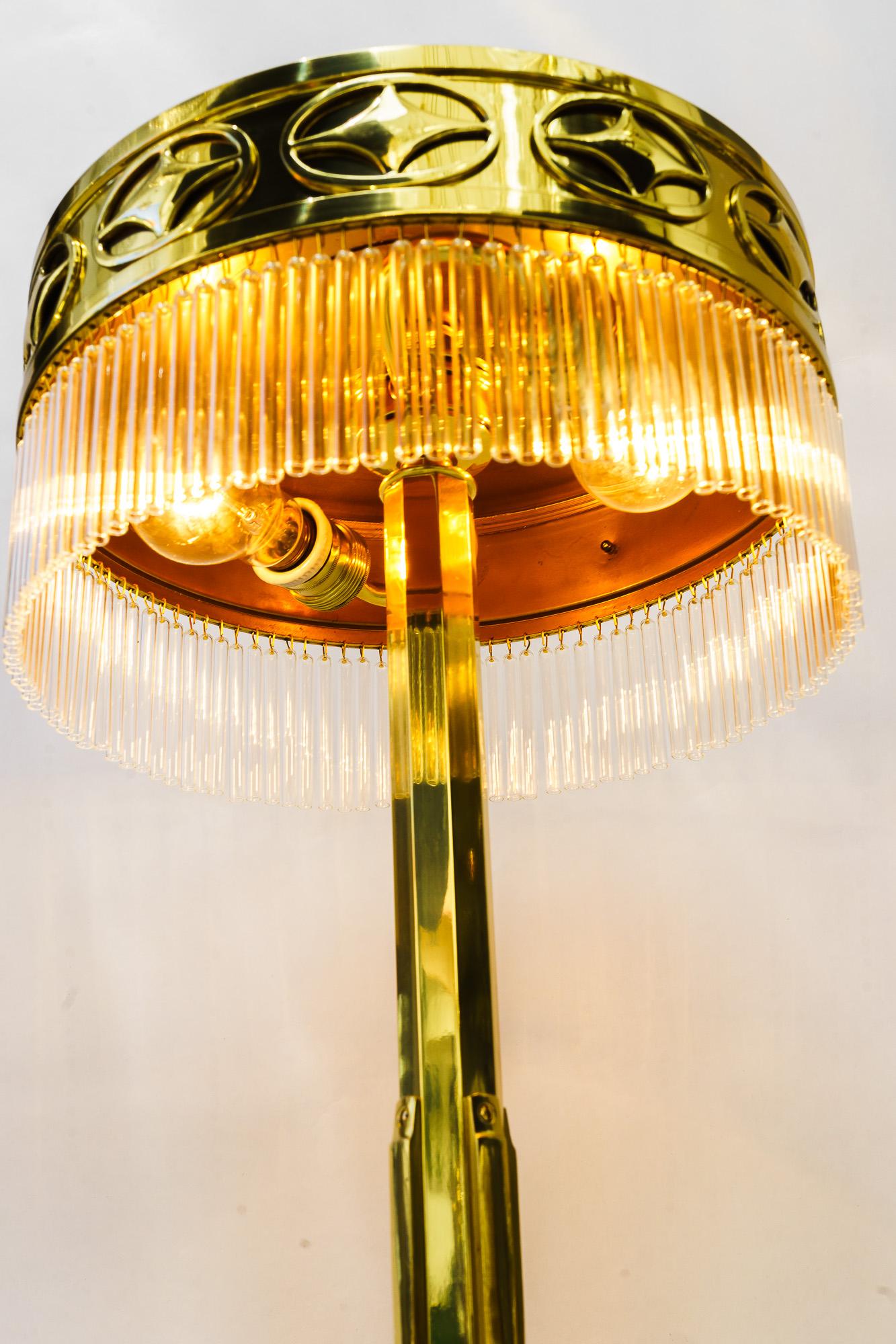 Beautiful art deco table lamp vienna around 1920s For Sale 3
