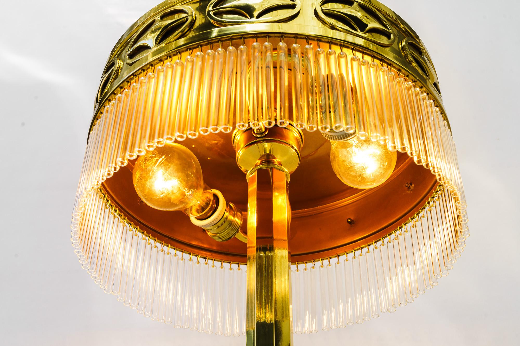 Beautiful art deco table lamp vienna around 1920s For Sale 4
