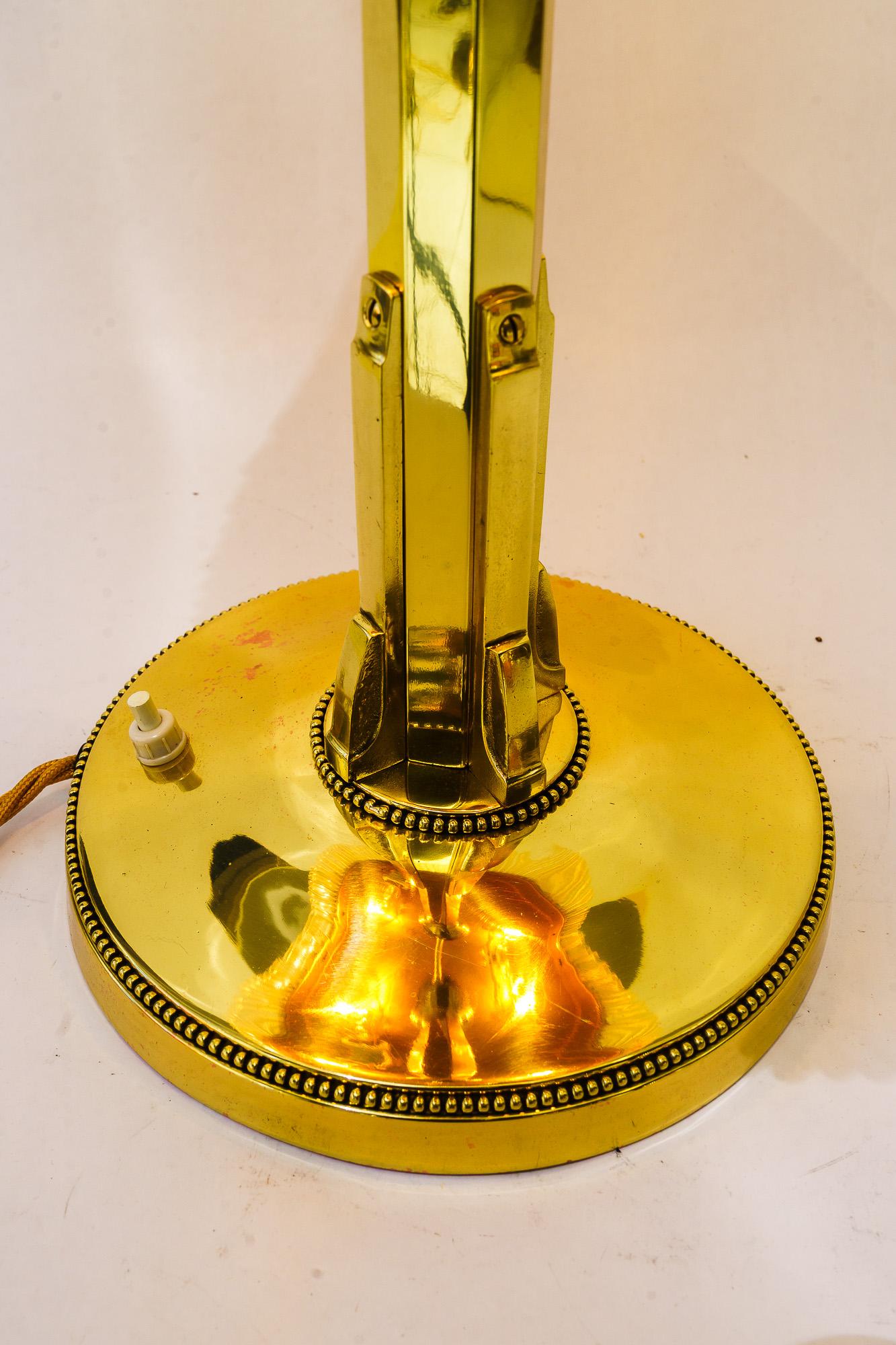 Beautiful art deco table lamp vienna around 1920s For Sale 6
