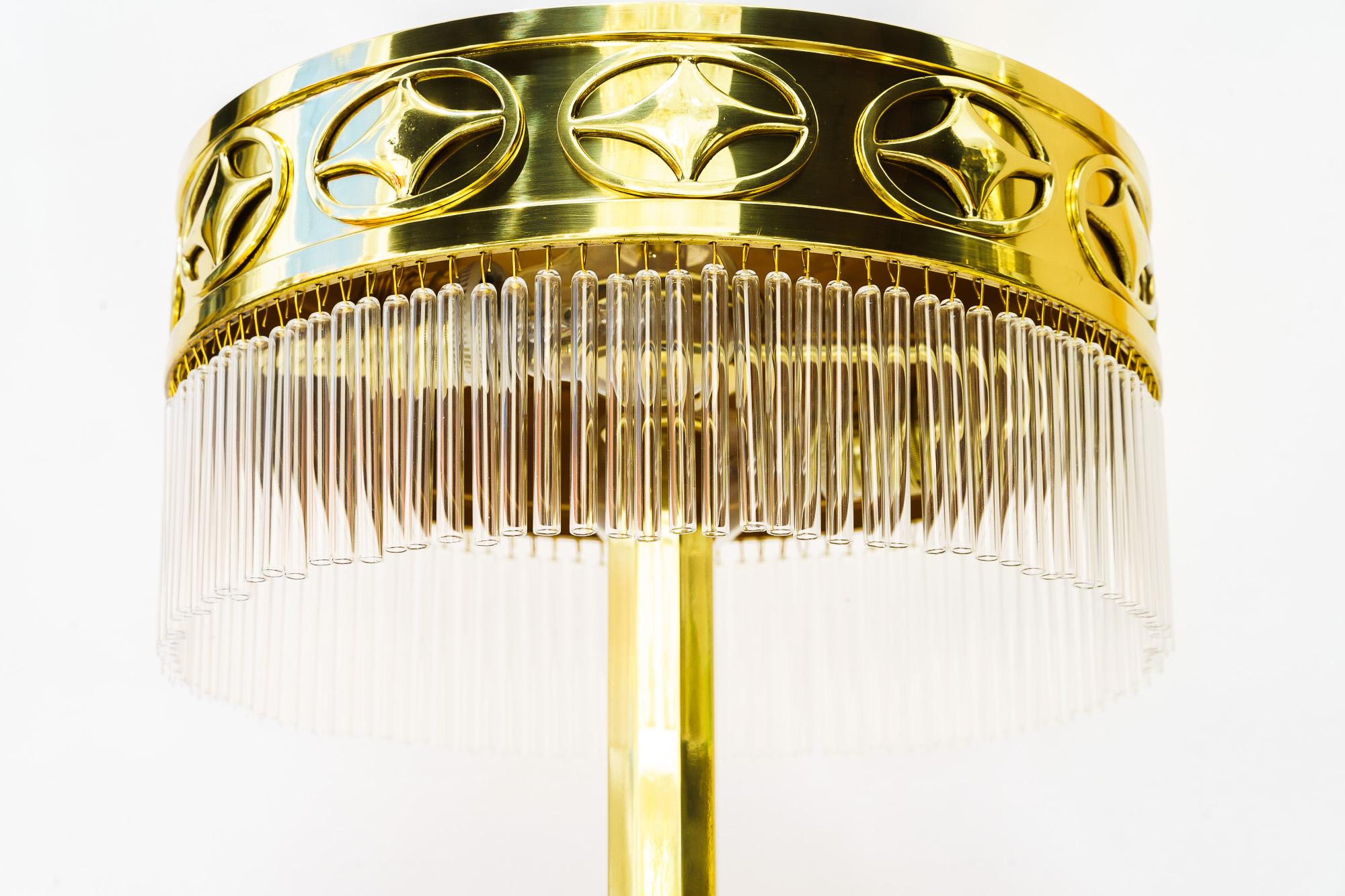 Austrian Beautiful art deco table lamp vienna around 1920s For Sale