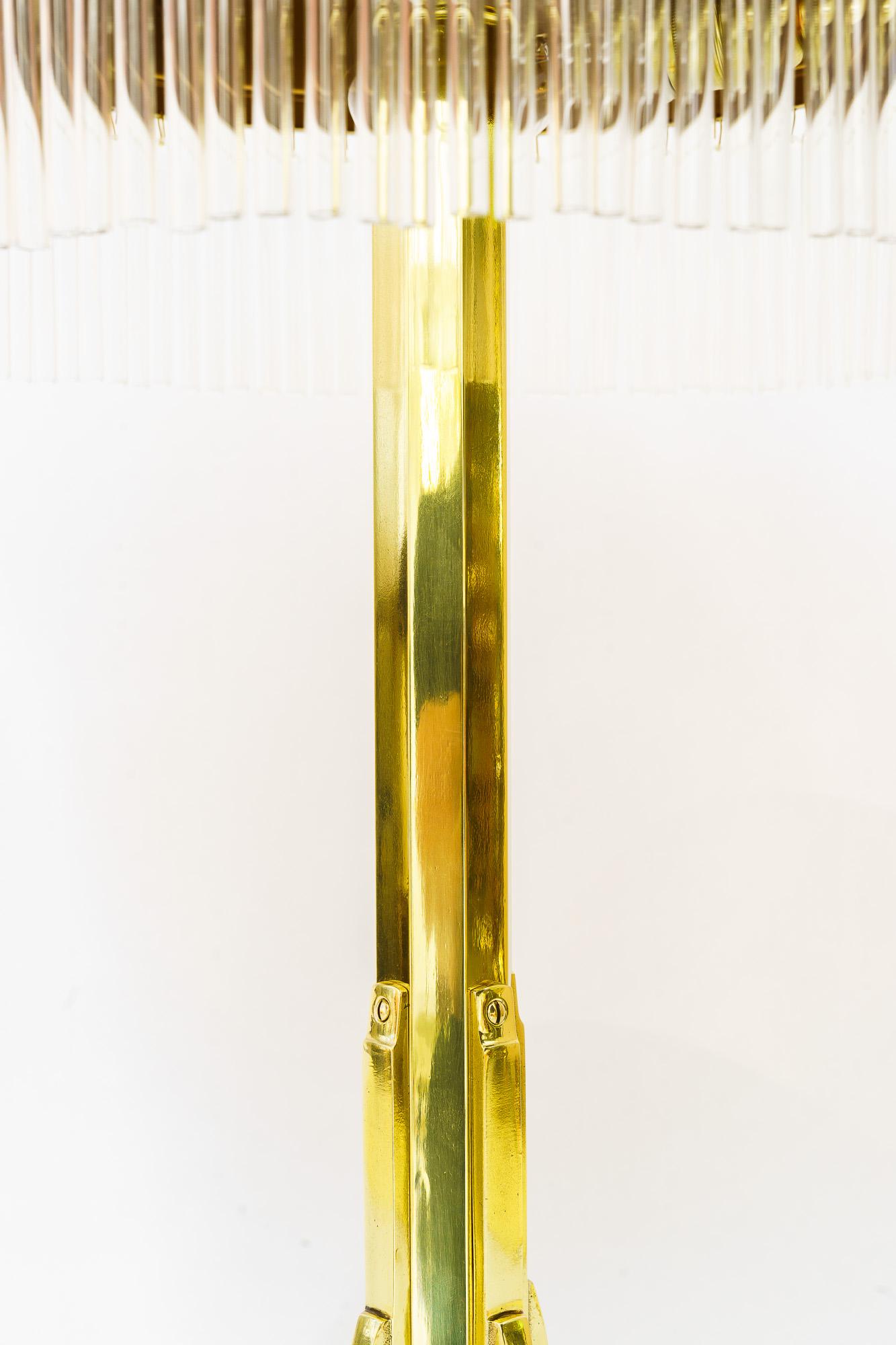 Early 20th Century Beautiful art deco table lamp vienna around 1920s For Sale