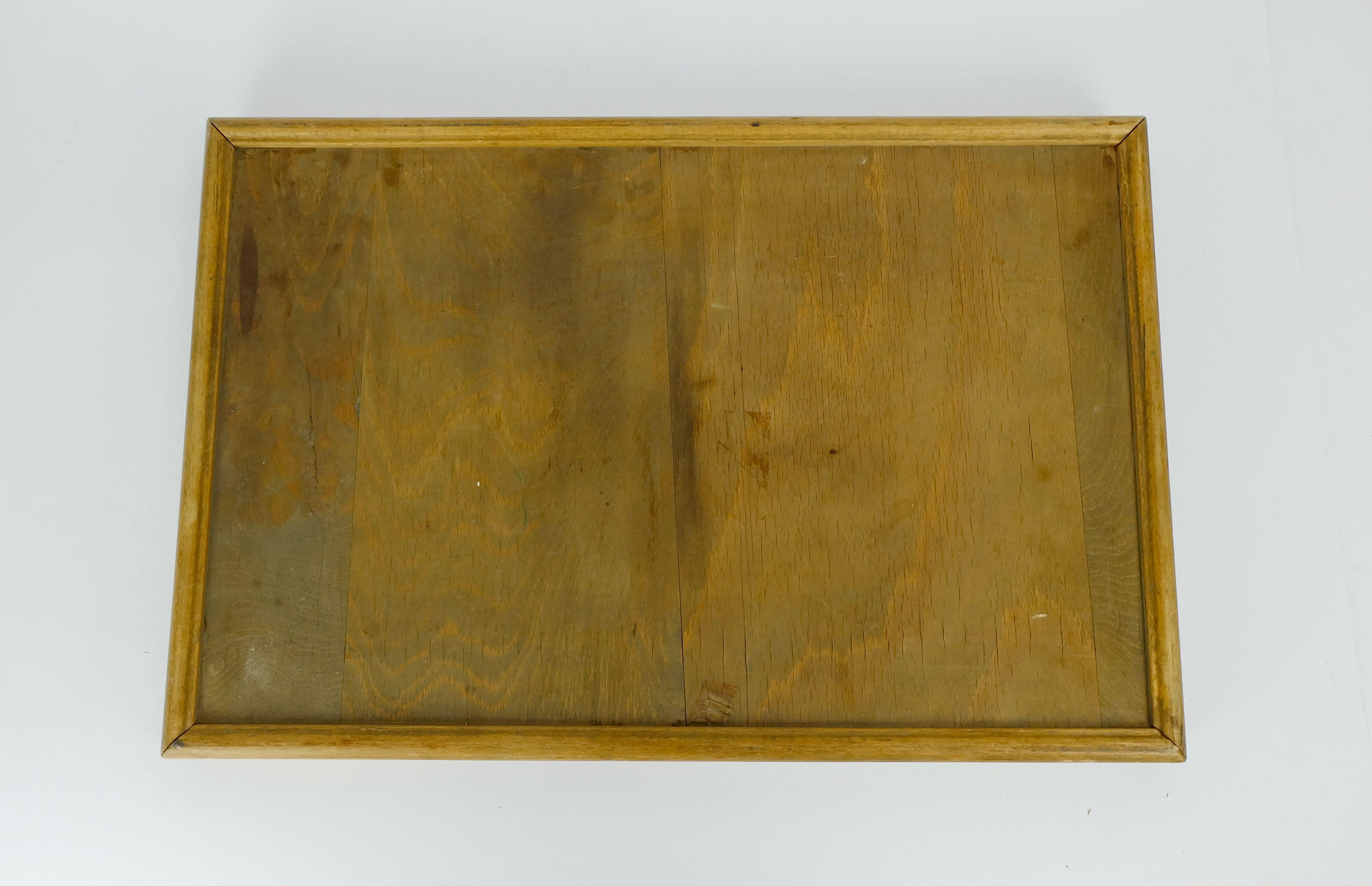 wunderschönes art déco TRAY Intarsien aus verschiedenen Holzarten Serviertablett (Mitte des 20. Jahrhunderts) im Angebot