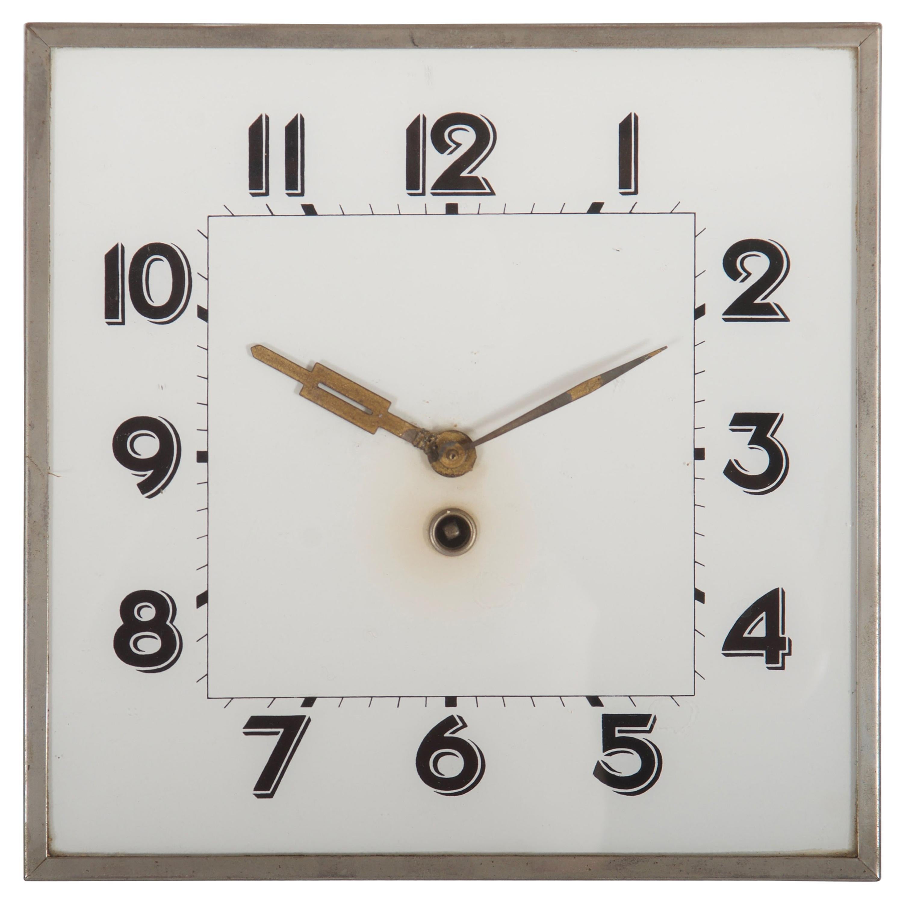 Beautiful Art Deco Wall Clock