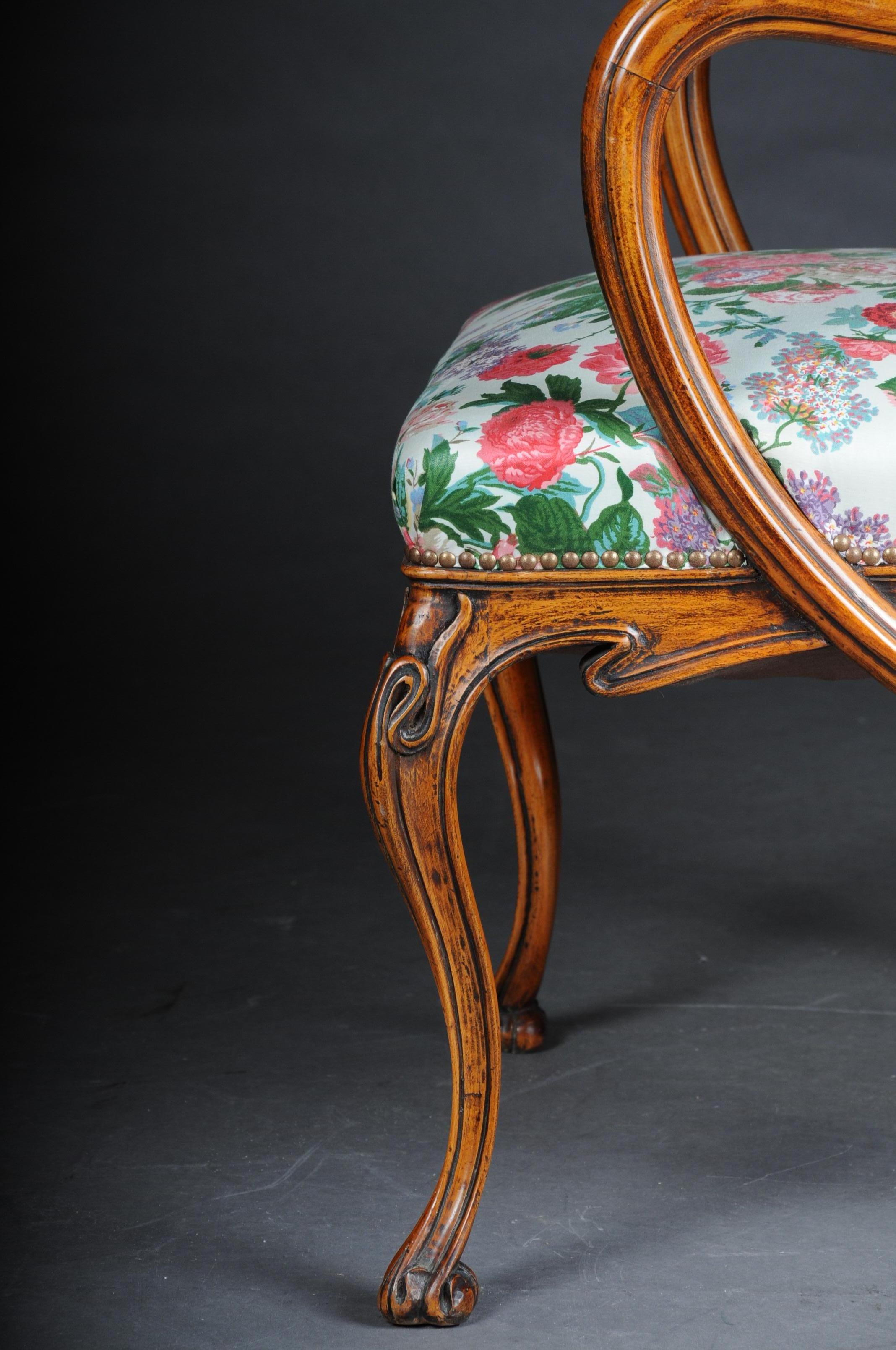 Beautiful Art Nouveau Armchair after L. Majorelle 1