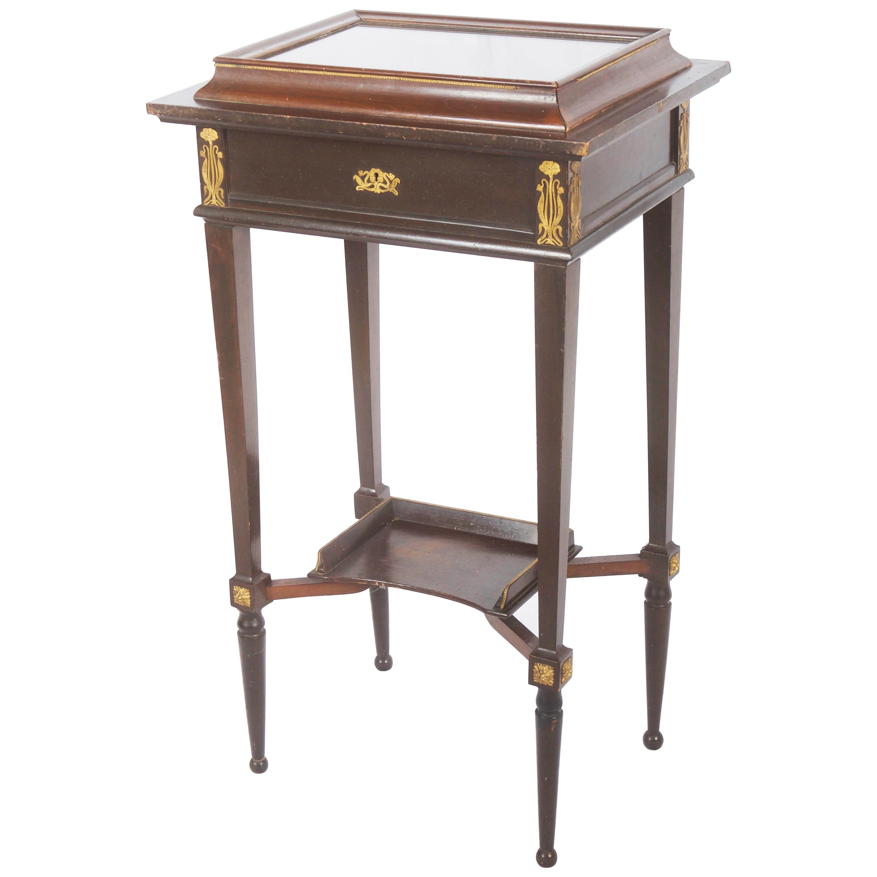Beautiful Art Nouveau Display Console Table