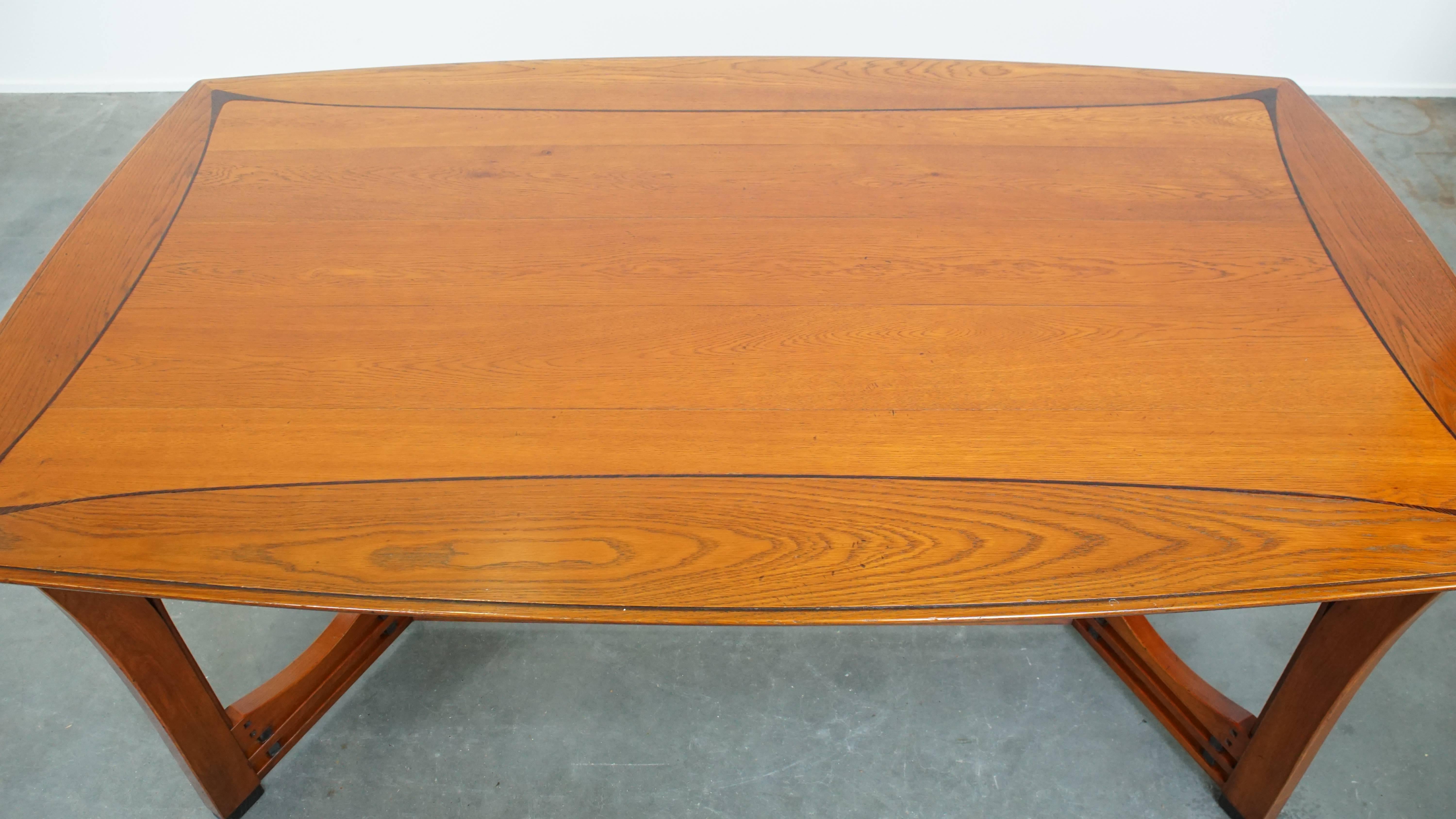 20ième siècle Magnifique table à manger Art Nouveau Jugendstil Design de Schuitema en vente