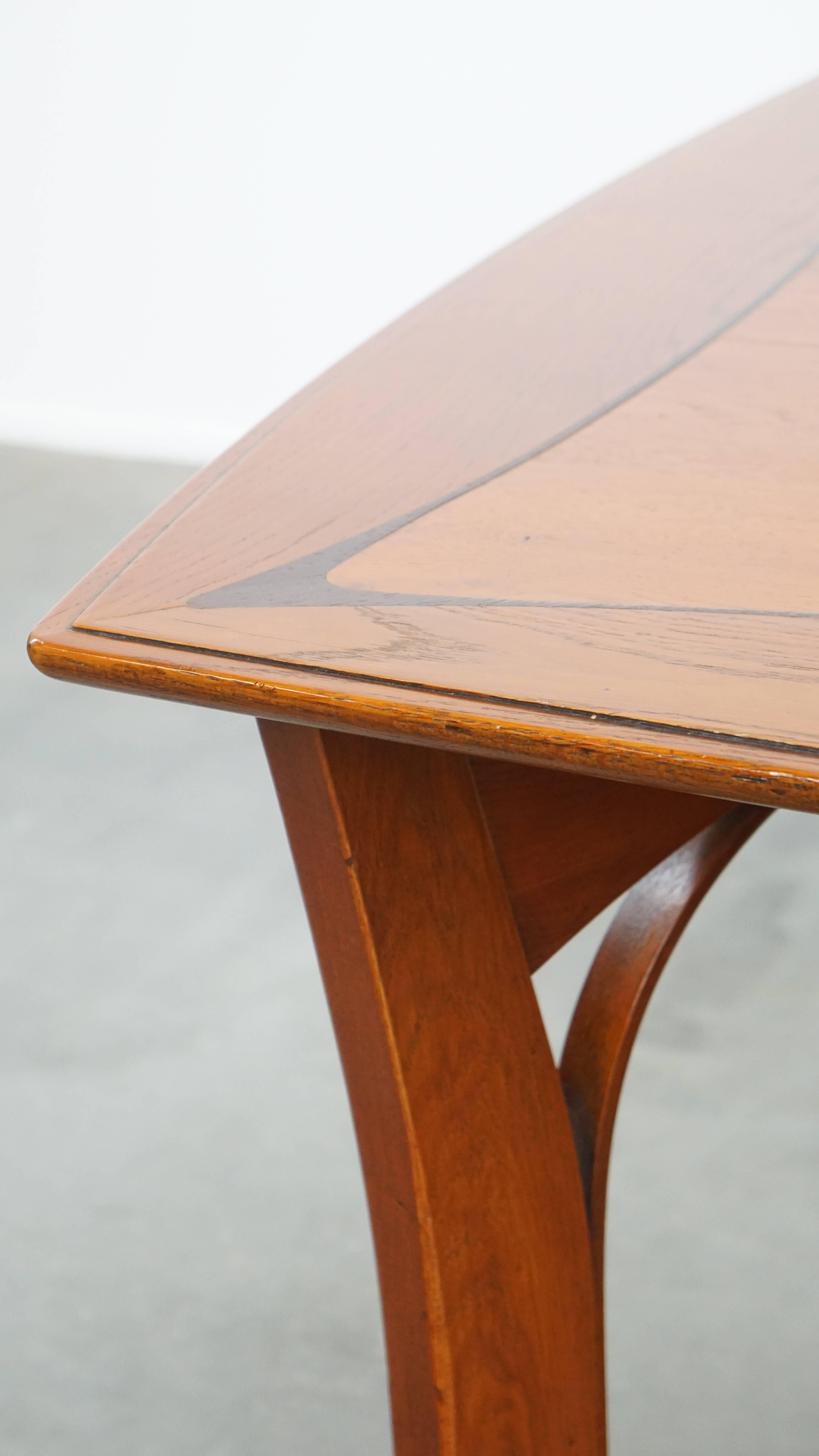 Magnifique table à manger Art Nouveau Jugendstil Design de Schuitema en vente 2