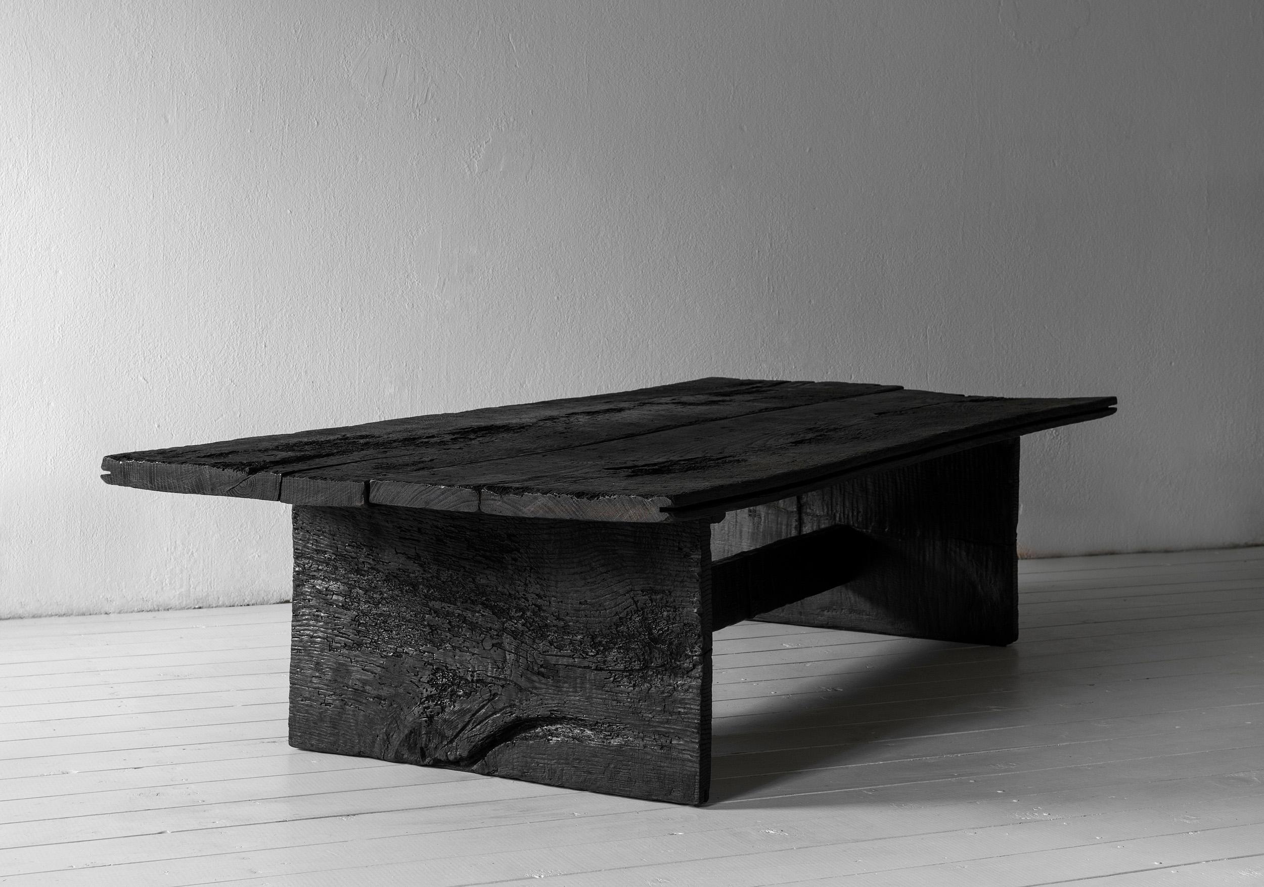 Baroque Beautiful Artempo Coffee Table Made from 17th Century Oak For Sale