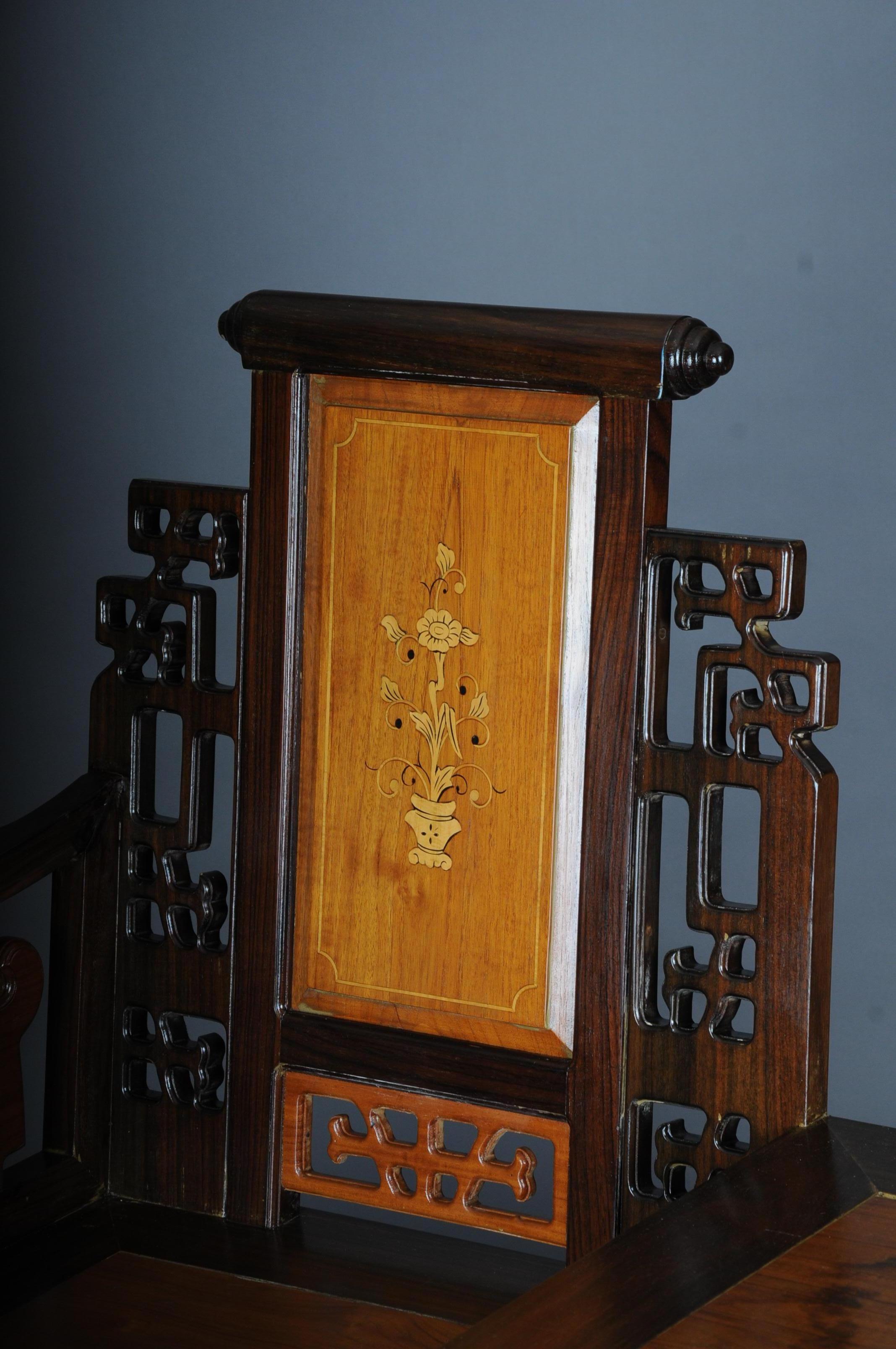Beautiful Asian Bench / Telephone Bench, China, 20th Century In Good Condition In Berlin, DE