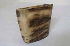 Precioso portalápices de cuerno Auböck de mediados de siglo