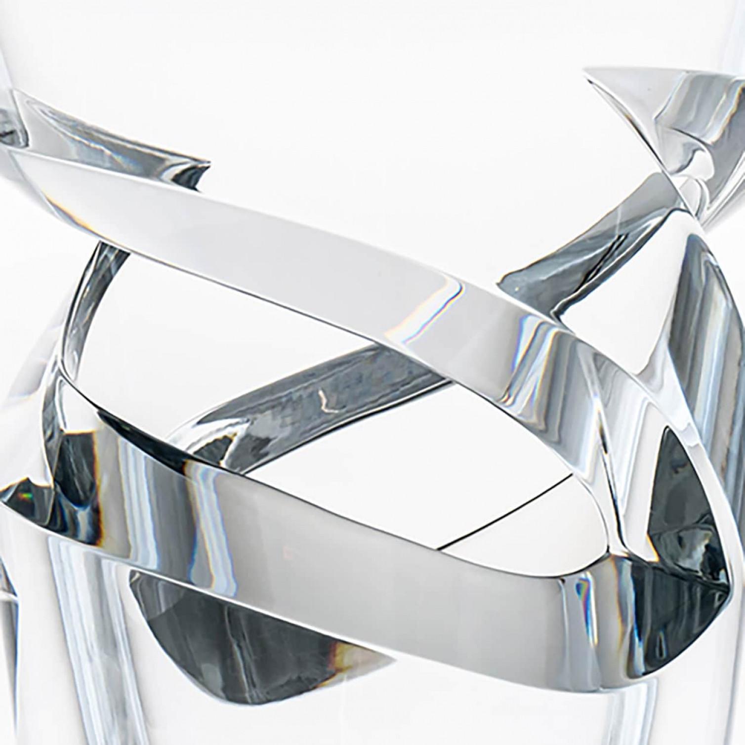 Altro Bellissimo vaso di cristallo trasparente Baccarat, Francia in vendita