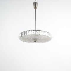 Lampadario di cristallo a cupola Bakalowits, Austria, circa 1955