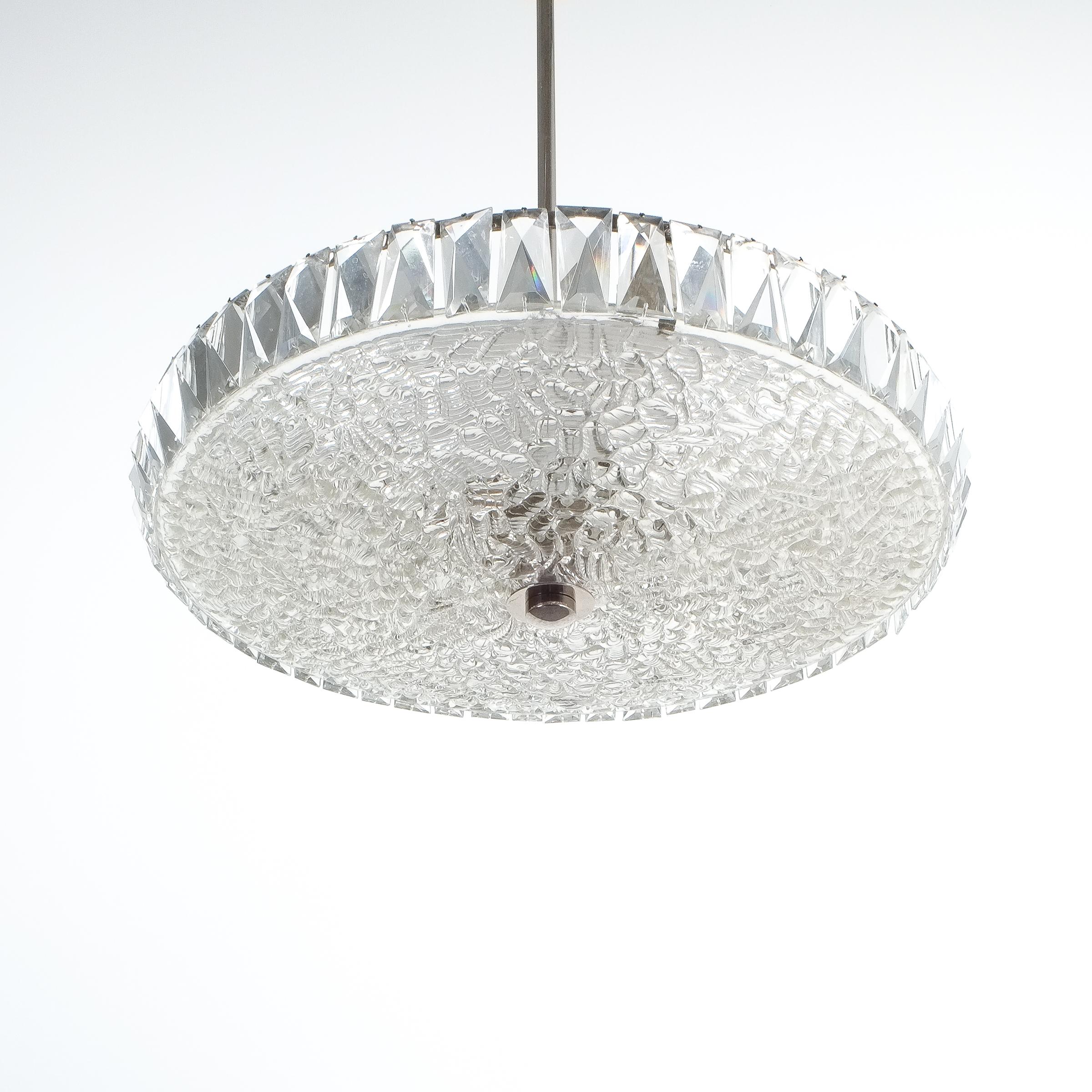 dome crystal chandelier