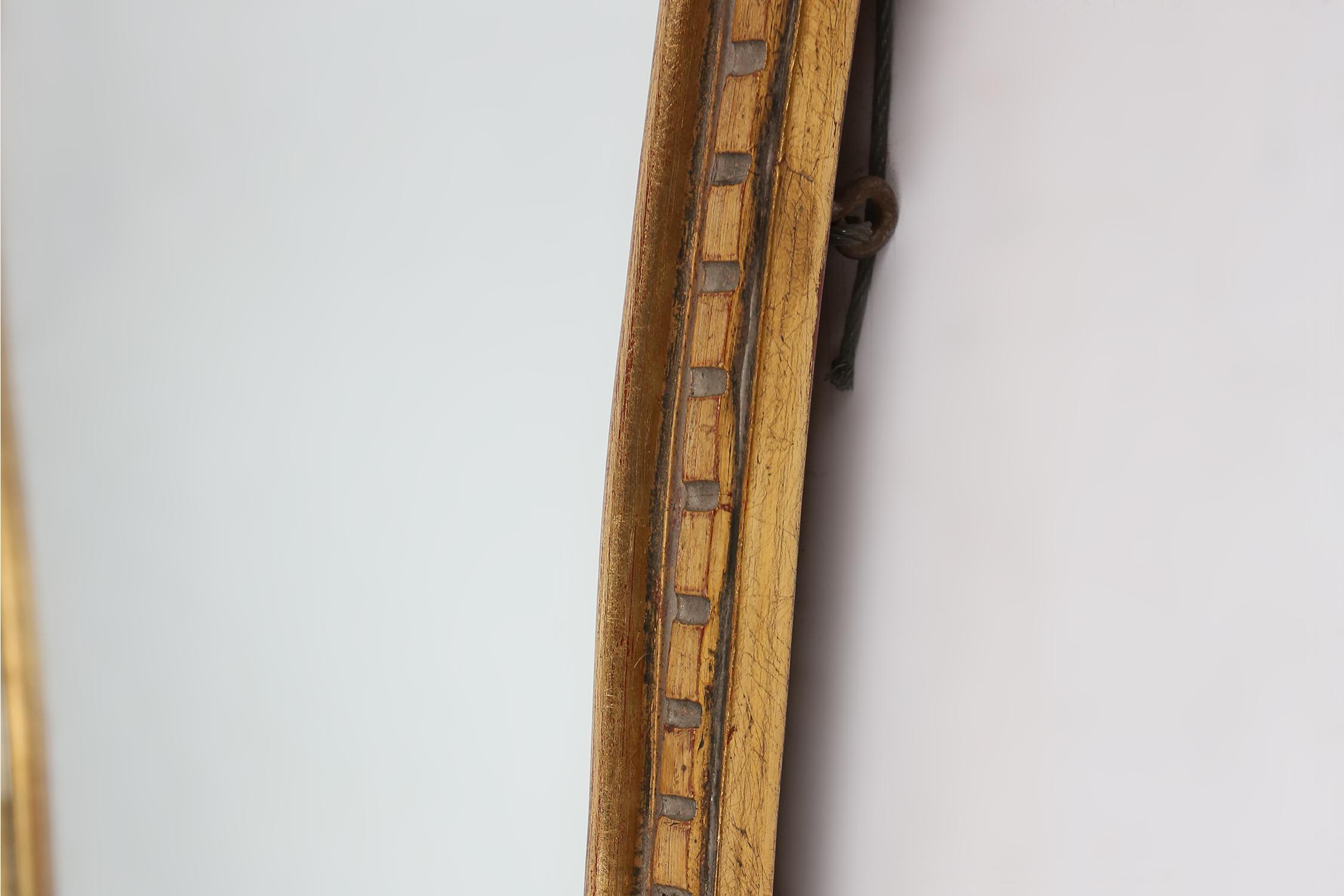 Splendido specchio barocco in legno trapuntato, Francia, anni '50 in vendita 1