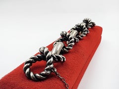 Beautiful Belgiorno silver bracelet from the 70s