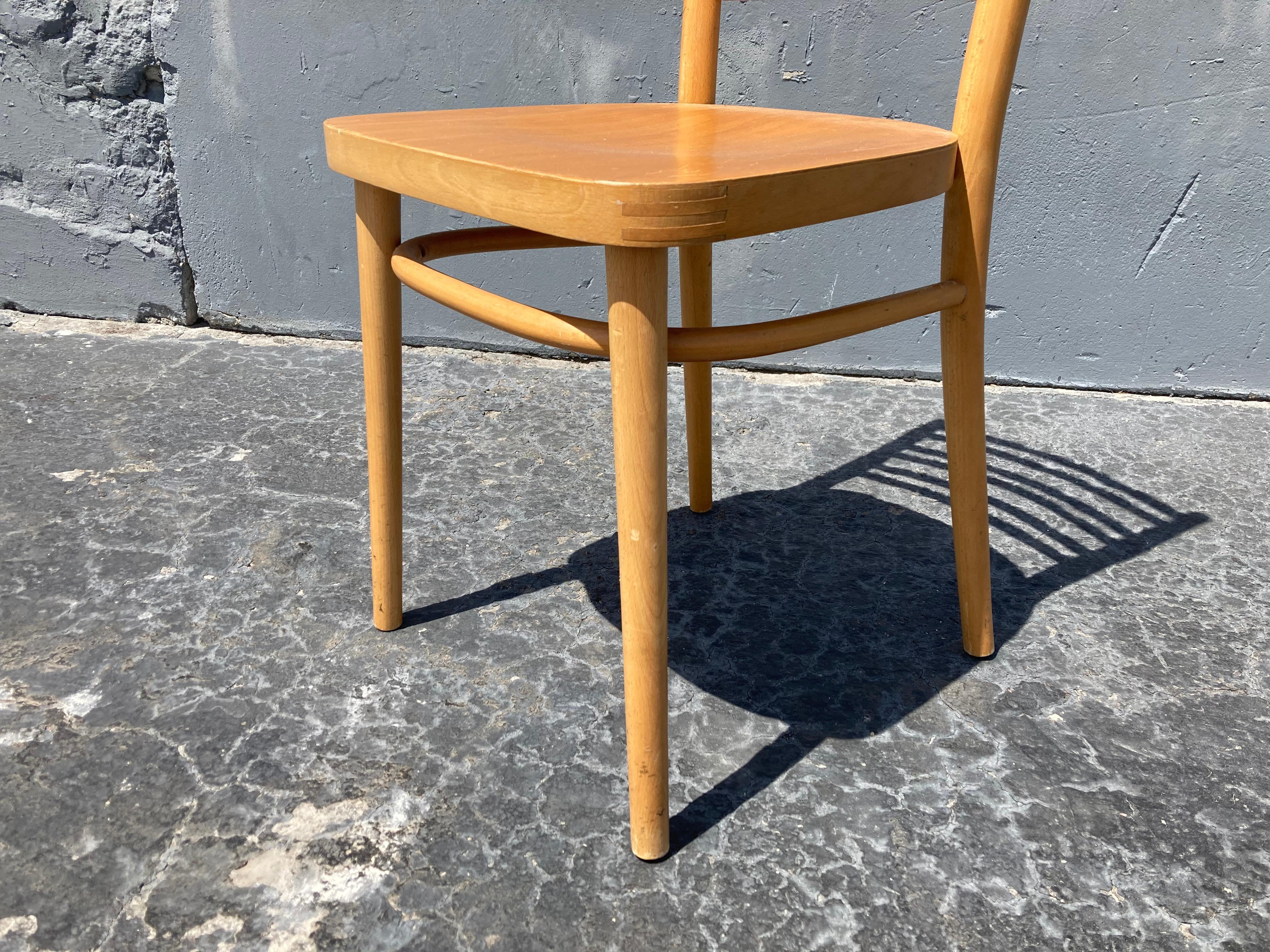 Wood Beautiful Bentwood Dining Chairs, in the Style of Thonet For Sale