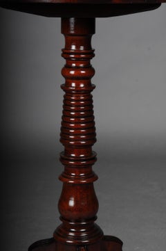 Bellissimo tavolino Biedermeier in mogano, 1860 circa