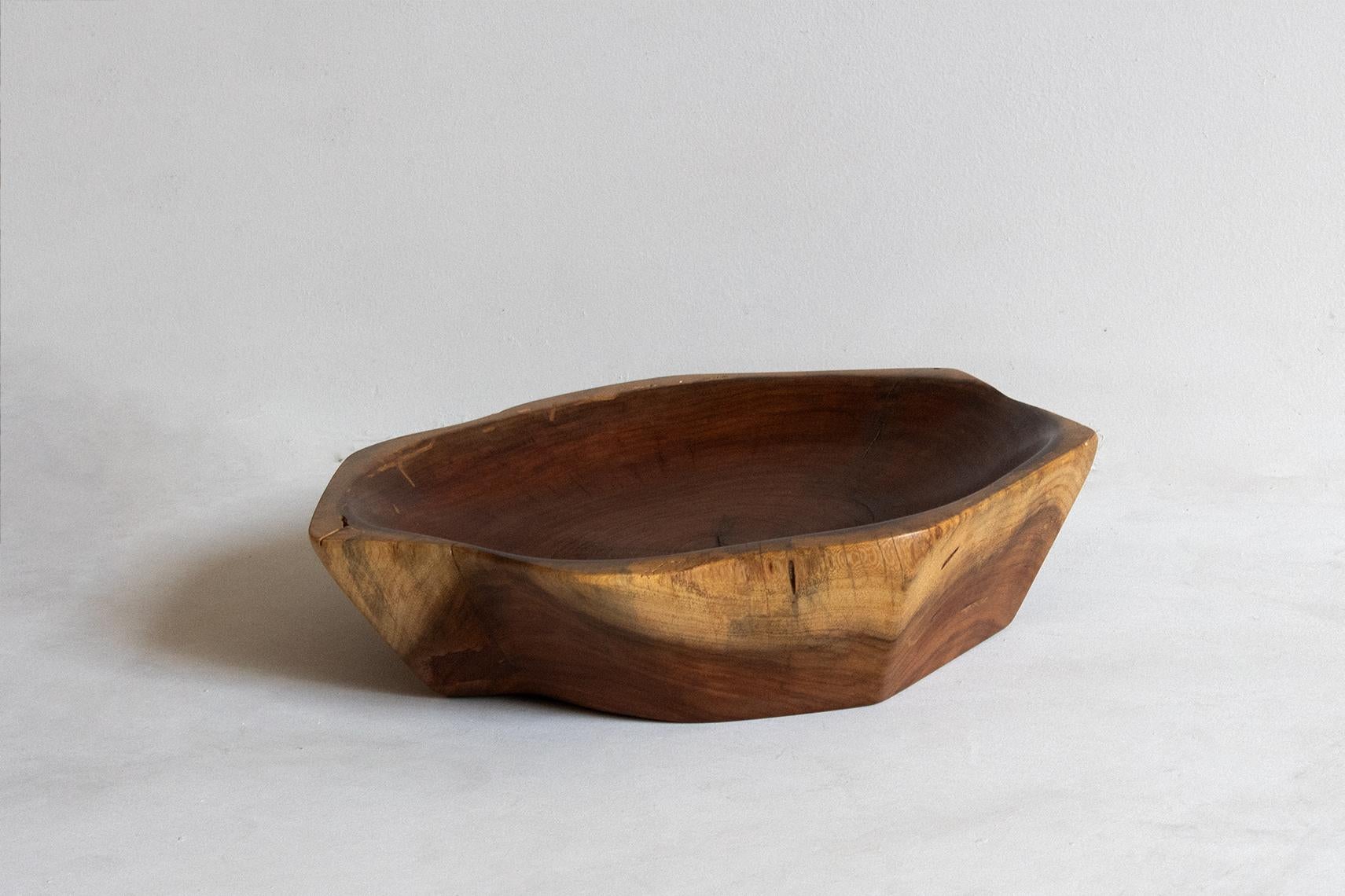 Precioso cuenco de madera de machiche mexicano Mexicano en venta