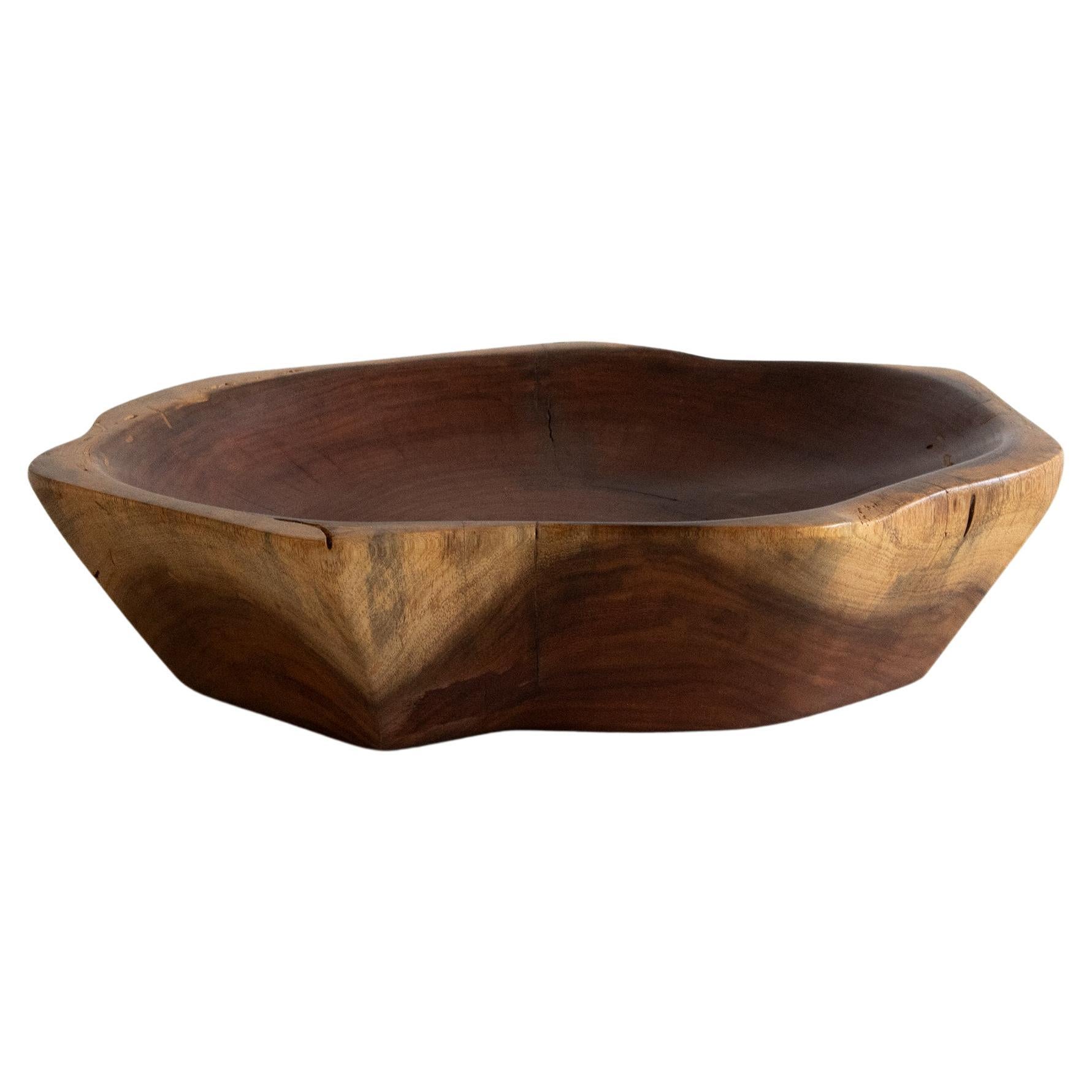 Precioso cuenco de madera de machiche mexicano en venta