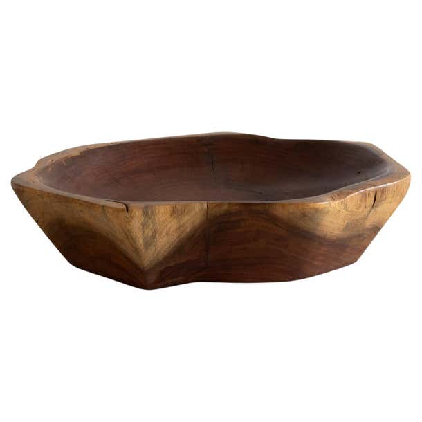Macviche Beautiful bowl in Mexican Machiche wood For Sale at 1stDibs
